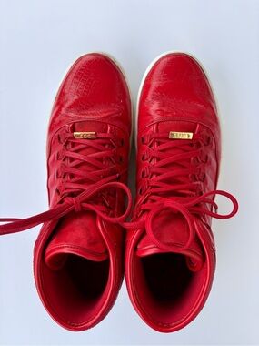 Jordan Westbrook 0 in the "University Red" colorway.